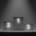 A black and white of three podium blocks numbered 1 to 3.