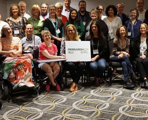 Community participants in the CP Research Network's agenda setting meeting in 2018.